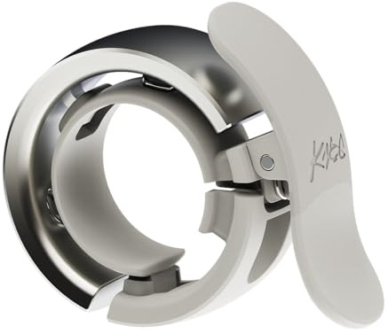 Knog Oi Prima Small 22,2 mm Fahrrad Glocke/Klingel grau