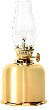 Lámpara de petróleo, lámpara de petróleo para interiores, lámparas de aceite de vidrio, lámpara de aceite retro, linterna de metal, lámpara de aceite, farolillo de petróleo, resistente al agua