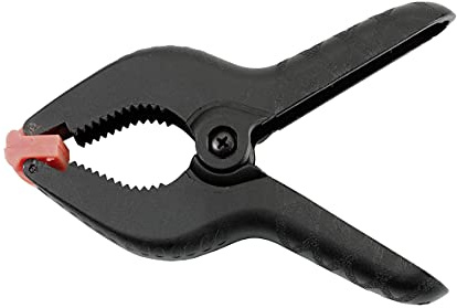 kwb Profie Spring Zword 90 mm, larghezza di serraggio 30 mm, 4 confezione, alta forza di primavera per colla e lavori adesivi, morsetto a molla per parentesi e tenuta