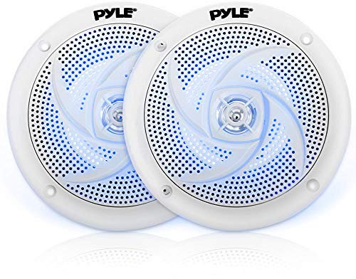 Pyle Marine Speakers - 5.25 Inch 2 Way Waterproof