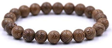 Premium Wooden 6mm Buddha Bead Bracelet Men's Beaded Jewellery | Luxury Gift Bag A803