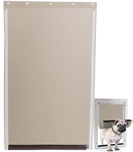 PAC11-11039 Pet Door Replacement Flaps for Dog and Cat, Doggie Replacement Flap Doors Compatible with Pet-Safes Freedom Doggie Doors, Large Size 10 1/8 X 16 7/8