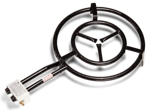 COMBOI - Bruciatore 50 cm Paellera a gas butano-propano, fornello a gas Include ricette e istruzioni per il montaggio e la conservazione, prodotti fabbricati in Spagna.