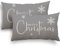 YCOLL Kissenbezug 30x50 2er Set Kissenbezug Weihnachten Kissenbezüge Dekokissen Leinen Kissenhüllen für Deko Weihnachten Sofa Schlafzimmer Couch 30x50 cm