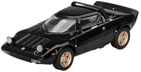 MiniGT Lancia Stratos HF Stradale Nero (LHD) 1:64 Diecast Model