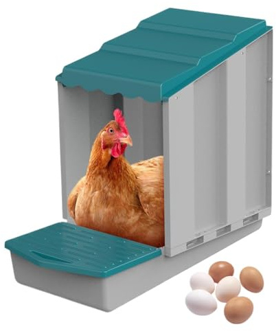 Nidos para Gallinas,Descanso para Aves | para Criadores, Agricultores, Propietarios y Amantes de Animales,Gallinero Móvil, Criadora, Corral