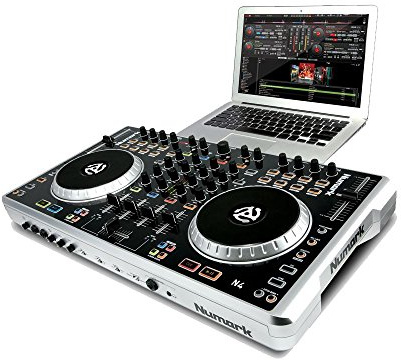 Numark N4 Controller digitale DJ 4 piatti interfaccia audio USB