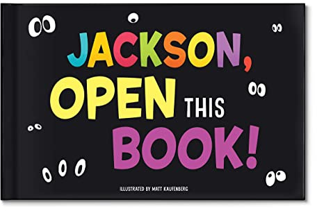 Open This Name Book - Personalised Children's Book - I See Me! (Softcover)