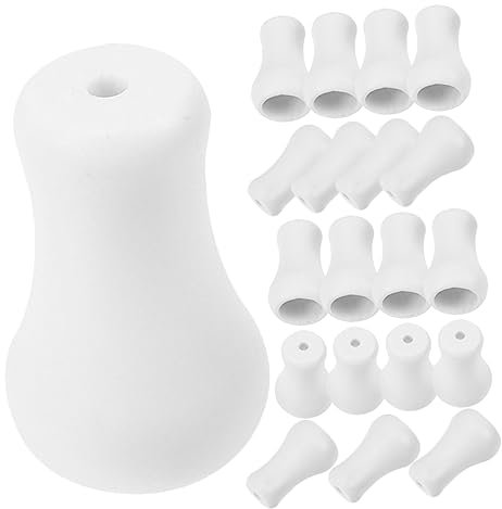 SEWOART Pomelli Per Cordini Tende 20 Accessori Plastica Per Tende A Pacchetto Sostituzione Avvolgitore Easy