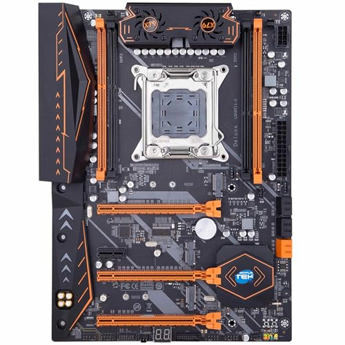 SIMPLETEK – Scheda Madre ATX Socket LGA 2011 | Chipset C602 | Supporto 4 Slot RAM DDR3 Fino a 128GB, M.2 2280, 6 Porte USB 2.0, 2 Porte USB 3.0, Interfaccia SATA3.0 6Gbps e SATA2.0 3Gbps