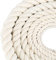 Baumwollseil Seil Kordel Kordelband 12mm 5M Tau Seil Cotton Rope Baumwollkordel Dickes Seil Makramee Garn Regenbogen DIY Set Garten Balkon Haus Deko Seil Beige