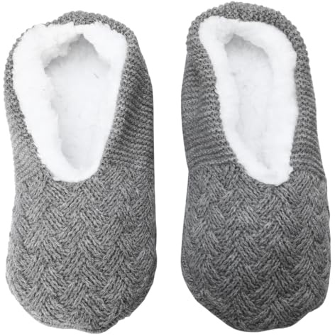 DEARMAMY Calcetines De Media Mujer Zapatillas Casa Barefoot Pantuflas Gruesas Para Mujer Cálidas y Antideslizantes