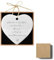 Condolence Acrylic Keepsake, Loving Sympathy Gift Heart Hanging Remembrance Gifts Condolence Bereavement Keepsake to Honor and Remember Loved Ones (B)
