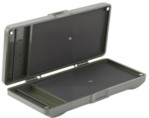 Sougayilang Karpfen-Fischen Angelzubehör-Box, Angelzubehör-Speicherbox, Organisator für Karpfenangeln, ordnet Haken und Zubehör perfekt auf-S