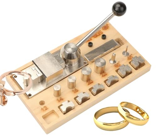 Générique Ring Bender smycken, justerbar stretch, 10,04 x 5,71 tum bärbar professionell loooping, trådförpackningsverktyg, expanderande metallarbete för silver och metallarbete