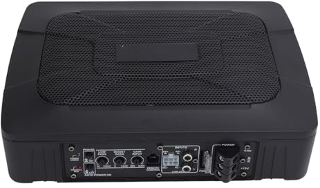 Aramox 6x9in Underseat Subwoofer, 150W RMS Active Built-in Amp