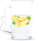 Wessper Caraffa Acqua in Vetro Borosilicato per Succo Caldo Freddo Bevande ghiacciate tè Latte caffè e Vino Ross 3 L