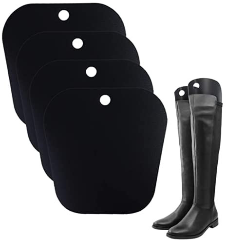 Tsathoggua 4 Pieces Boot Shaper Form Inserts Tall Boot Support for Women and Men, Boot Stand Up Inserts, Reusable Boot Fillers to Keep Shape, Preventing Bending and Creasing