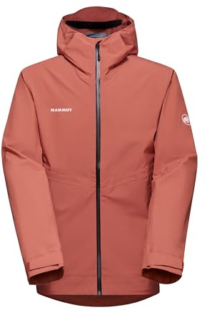 Mammut Alto Light HS-Chaqueta con Capucha para Hombre Hardshell, Brick, XXL