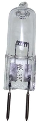 Halogen Glühbirnen 5 Stück Halogenlampe G6.35 Instrumente Drehmaschine Bühnenglühbirne GY6.35 Doppelstiftsockel Spot-Lampe 24V,100 W