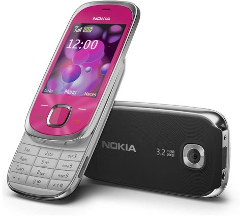 Nokia UPNO7230P 7230 Téléphone portable Rose