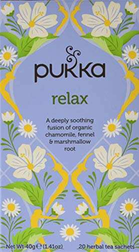 Pukka Tisane Bio Relax 20 Sachets 40 g - Lot de 2