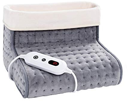 Promed Fußwärmer KFS -100, Elektrischer Fußsack mit 6 Temperaturstufen und Abschaltautomatik geeignet bis Schuhgröße 46, Überhitzungsschutz