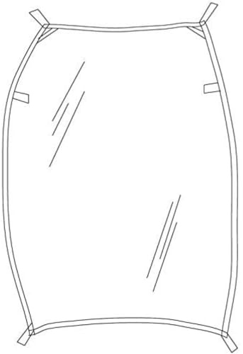 COBERTOR Thule TRANSPARENTE CARRITO Doble 17-X