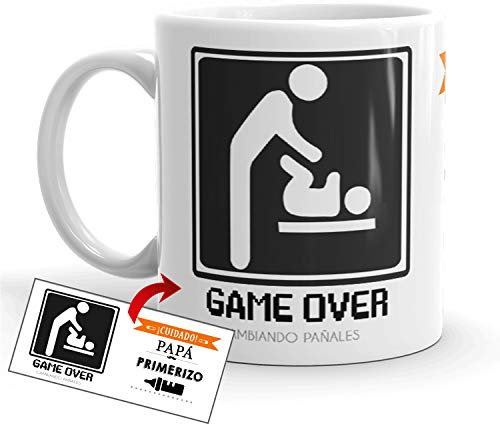 Kembilove Taza dia del padre | Dia del padre regalos | Regalo dia del padre | Taza super papa | Regalos dia del padre | Papa primerizo | Regalos para el abuelo