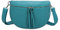 OBC Damen Tasche Gürteltasche Crossbody Hüfttasche Bauchtasche Umhängetasche Cross-Over Bodybag Schultertasche Handytasche Kosmetiktasche Kunst-Leder L155 Türkis