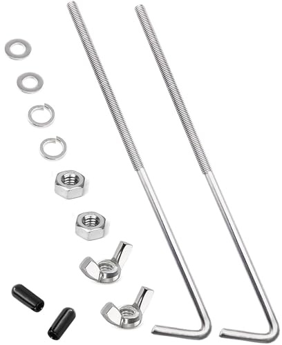 Greluma J Hook Batterihållare, M6*23cm(9)