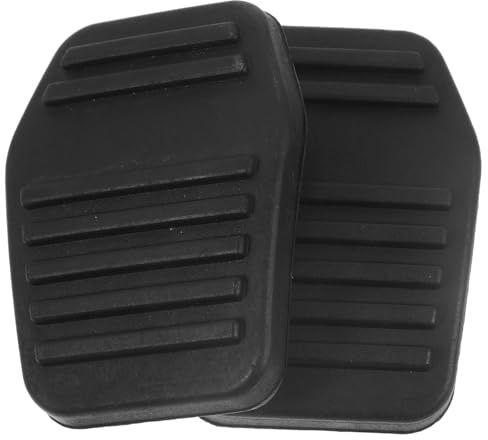 COSMEVIVI Gummi Bremspedal und Kupplungspedalabdeckungen Schmutz und Wasserresistent Passgenau für Auto Pedale als Schutzvorrichtung für Gaspedalposition