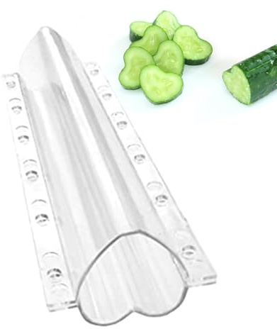 Formande grönsaksform, stjärnformad hjärtformad frukttillväxtform, frukttillväxtförstärkare, solid speciell gurka växer för gurkor, zucchini, luffor, tomater
