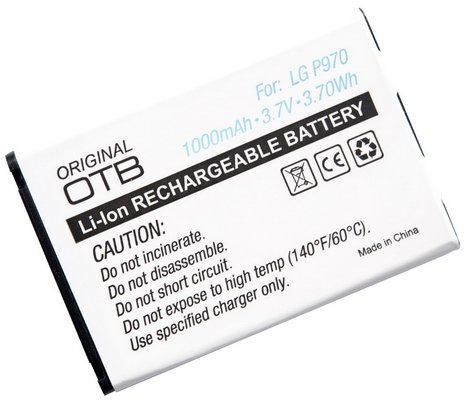 Mobilfunk Krause - Akku für LG E430 Optimus L3 II 1000mAh Li-Ionen (BL-44JN)