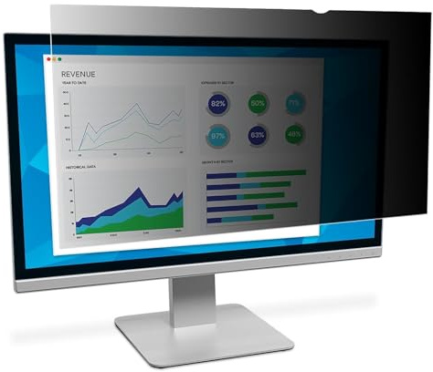 3M Privacy Filter for 19.5-Inch Dell Monitor - Black