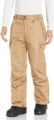 Arctix Men's Snowsports Cargo Pants, Khaki, Medium/32 Inseam