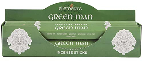 NEW ELEMENTS MYSTICAL RANGE GREEN MAN INCENSE STICKS - 120 STICKS IS85122 by INTCOM