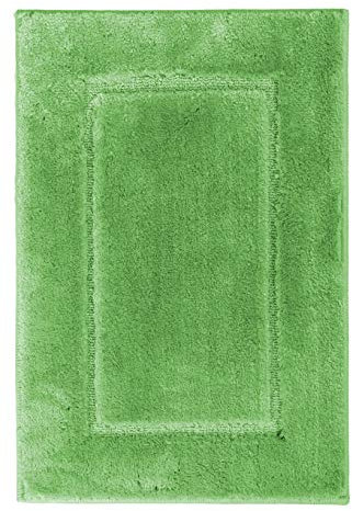 RIDDER 7011305-00 Stadion Badteppich, Teppich, Vorleger, Polyester, hellgrün, ca. 40x60 cm