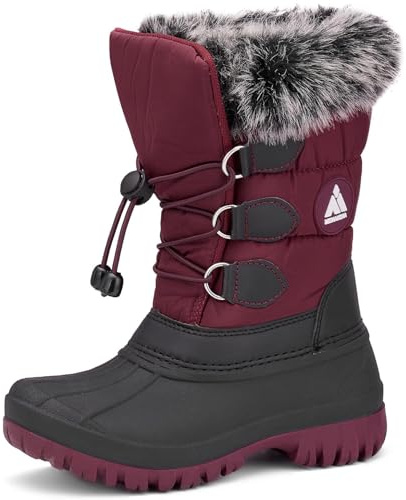 Mishansha Bottes Neige Hiver Enfant | Fourrées, Chaudes, Antidérapantes