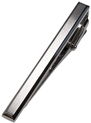 [TAVARAT] Tie Clip Tie Clips for Men Silver Tie Bar Tie Pin Tps-163-sv (silver)