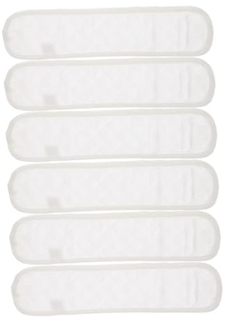 HAMPPLIES 6Pcs Baby Belly Button Protector Newborn Umbilical Cord Band Cotton Baby Belly Button Protector Soft Elastic Wrap for Boys and Girls Nursery Warmth and Everyday Wear