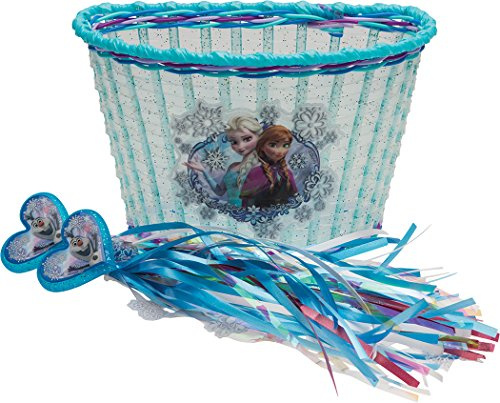 BELL Disney Frozen Kids' Bike Basket and Streamers