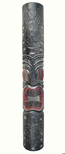 Interlifestyle Wandmaske 100cm Tiki Dekoration Holzmaske Motivmaske Tiki