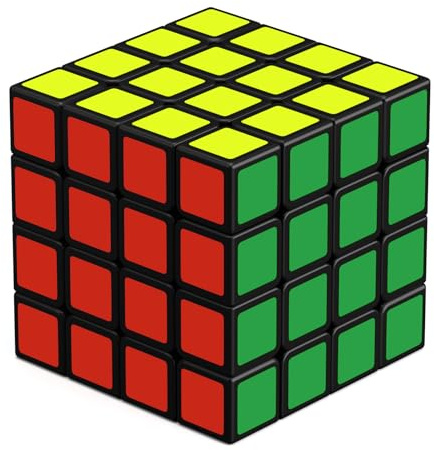 ROXENDA Speed Cube, Original Speed Cube Super-Durable Sticker with Vivid Colors (4x4x4)