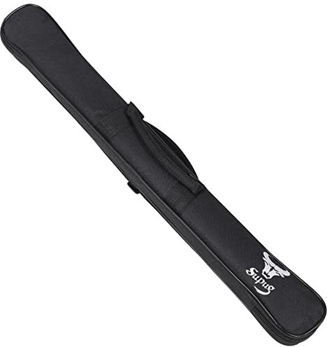 SUPVOX Flute Carrying Bag Portable Flute Case with Internal Storage Net Thickened Padded Organizer Pouch for Recorder Accessories Lightweight Travel Storage