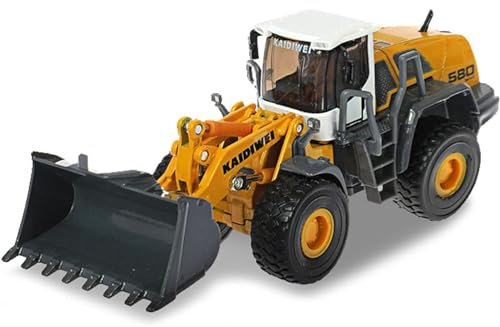 WANGXLGD 1/50 Chariot élévateur Lourd moulé sous Pression, Collection de modèles de Construction de véhicules d'ingénierie en métal Simulation Voiture Jouets pour Enfants décoration Cadeau