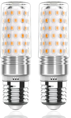 Auting LED E27 Warmweiß 1400 Lumen, 2-er Pack 14W E27 LED Glühbirne Ersatz herkömmliche 100W-140W Glühlampe, 2700K Lampe Leuchtmittel Nicht Dimmbar Kein Flackern Energiesparlampe