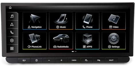 Qualcomm 8-núcleo 8GB+128GB 12,3 Pulgadas Android 14 Radio Coche Bluetooth GPS Navegador para Audi A6 2005-2008 Estéreo Soporte CarPlay inalámbrico Android Auto DSP WiFi 4G Dab+ USB Canbus OEM MMI