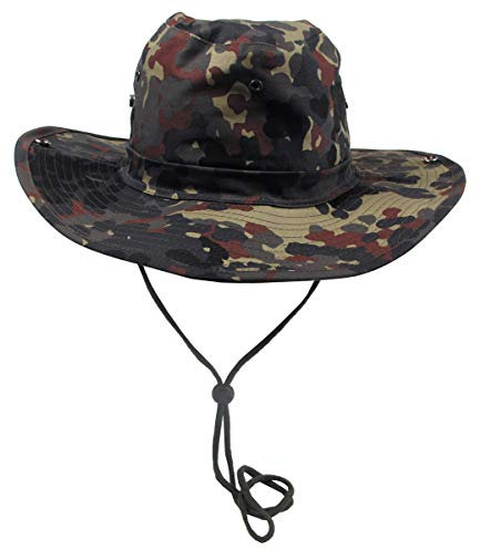 MFH Rangerhut mit Druckknöpfen (Flecktarn/M)