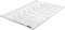 Badenia Trendline Monosteppbett, Baumwolle, weiß, 155 x 220 x 5 cm,